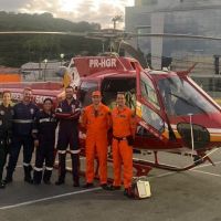 Samu de Itajaí fez operação especial e ajudou a salvar vida de criança