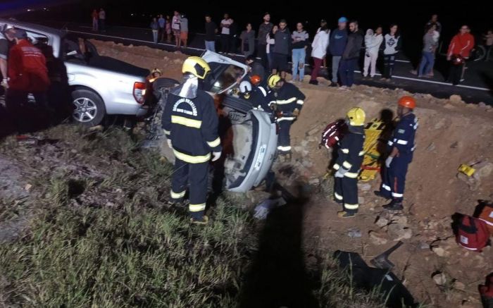 Veículo andava na contramão do trecho recém duplicado (Foto: Divulgação)