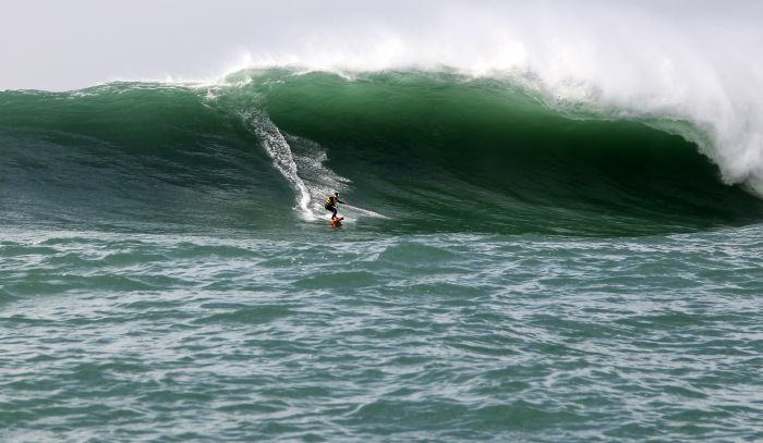 Destino é comparado às ondas gigantes de Nazaré, em Portugal (Foto: Divulgação)