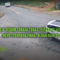 Vídeo: Casimiro reage a acidentes de trânsito em SC