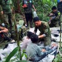 Quatro crianças são localizadas vivas após 40 dias perdidas na selva amazônica