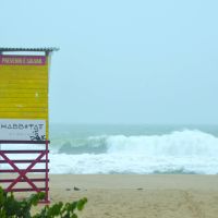 Marinha faz alerta de ciclone e ressaca  