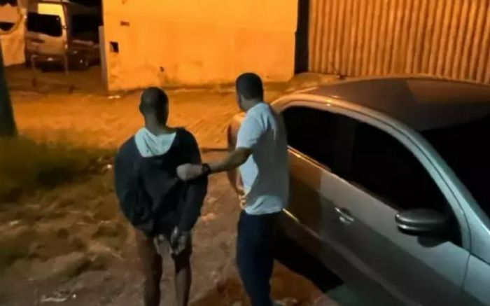 Agressor foi preso ao tentar fugir para Bahia (Foto: Divulgação)