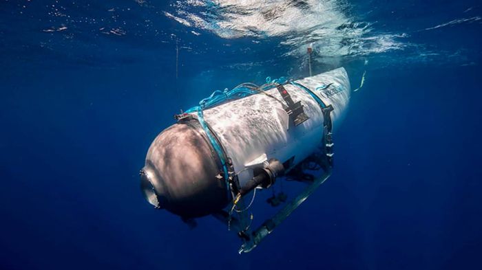 Fundador da empresa estava pilotando o submarino  (Foto: Divulgação)