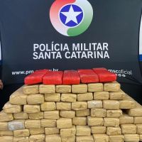 PM prende traficantes com 52 kg de maconha