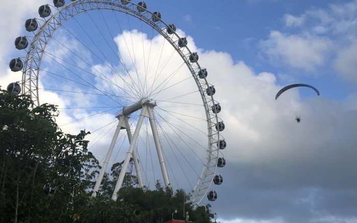 FG Big Wheel está entre o roteiro das atrações
 (Foto: João Batista)