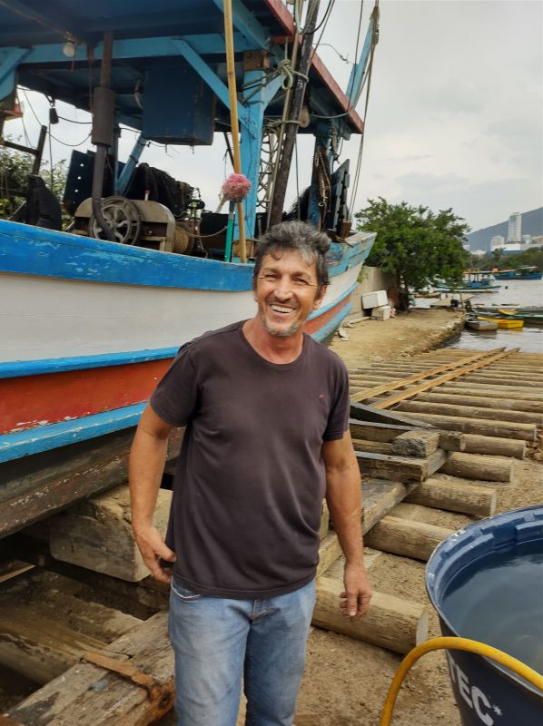 Presidente da Colônia de Pescadores Z6 lembra que trabalhadores já fizeram remendos na rampa