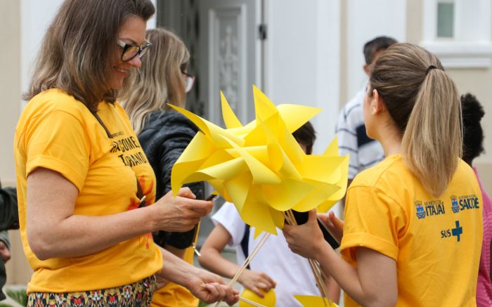 Itajaí divulga programação em alusão ao Setembro Amarelo. (Foto: divulgação)