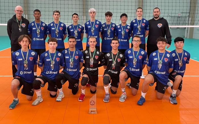 Time conquistou o vice-campeonato em Jaraguá do Sul (Foto: Divulgação)