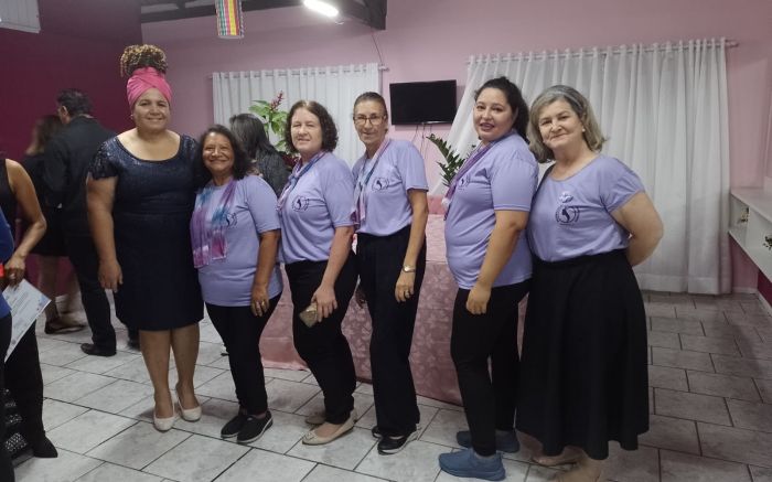 Palestra na Câmara de Piçarras e ações na Casa de Referência da Mulher, em Penha: acolhimento / Fotos Divulgação 