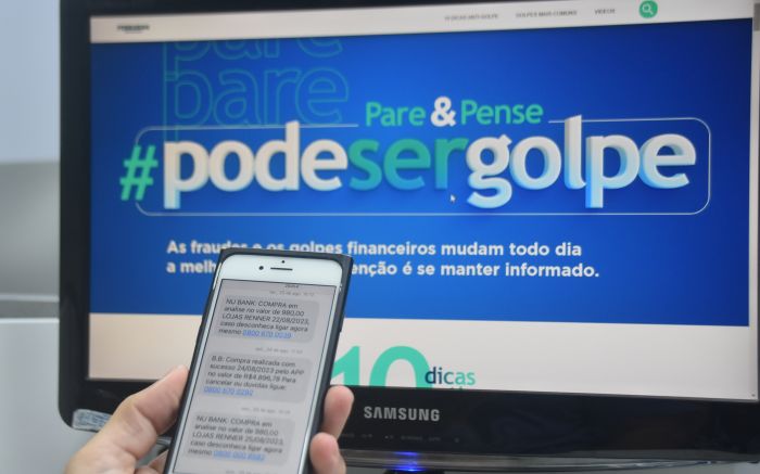 Golpistas se passam por atendentes de banco para enganar as vítimas
(Foto: Franciele Marcon)