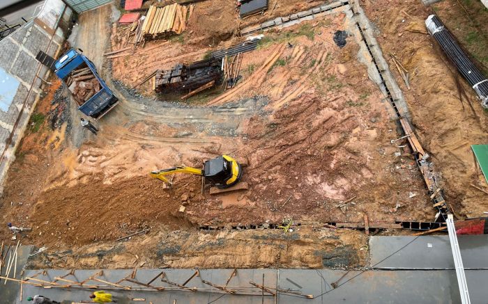 Novas construções são alvo de reclamações de vizinhos por causa de barulho fora de hora (Fotos: Reprodução/Moradores)