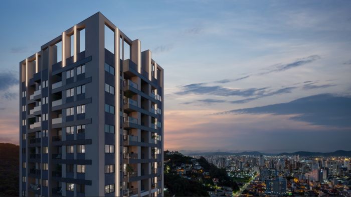 Art Tower Home Club vai dispor de apartamentos de 59 a 83 m² (Foto: divulgação)