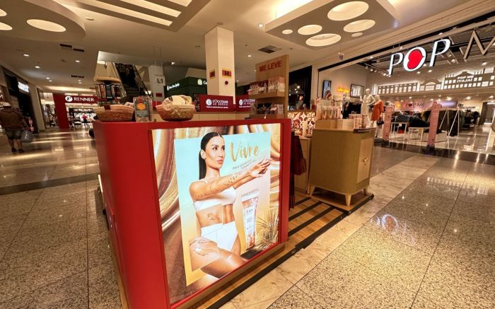 L’Occitane fica no primeiro piso do Itajaí Shopping (Foto: divulgação)