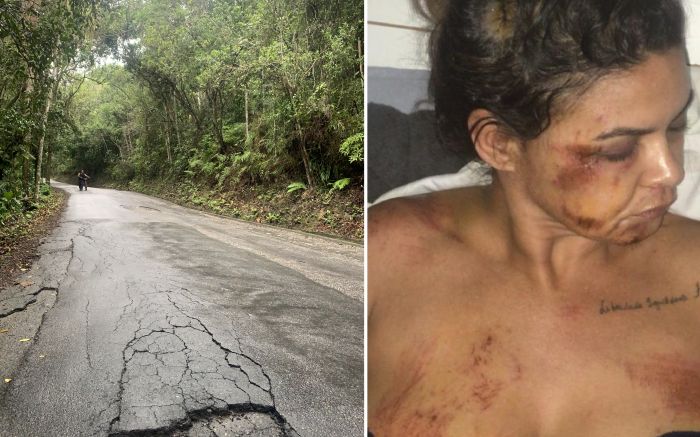 Empresária Fabiana foi atropelada por bike desgovernada na descida de morro
 (Foto: Acervo pessoal)