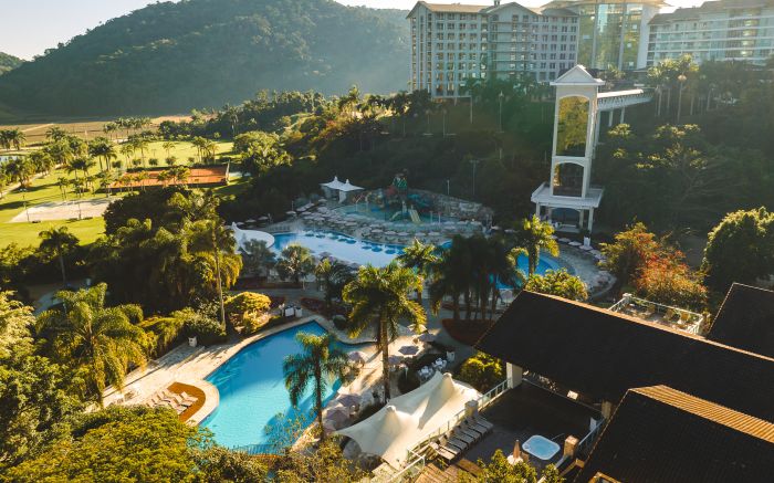 Clientes escolheram o hotel-fazenda de Gaspar como o melhor do Brasil (Foto: DIVULGAÇÃO)