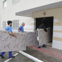 Abrigo recebe os primeiros desalojados 