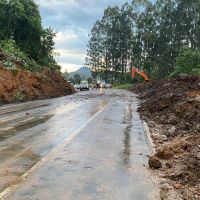 BR 470 é liberada; rodovia não tem interdições  