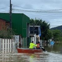 Itajaí soma 109 ruas alagadas e 170 ocorrências em 24 horas 