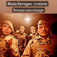 Post de militares do tático fez ameaças a indígenas da barragem 