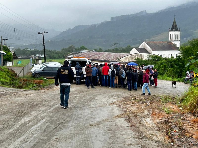 PF está na cidade para evitar novos conflitos (foto: divulgação)