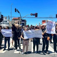 Moradores fazem protesto contra Parque Central de BC