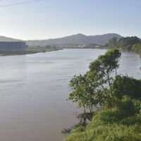 Ligação entre  Itajaí e Blumenau  pelo Itajaí-açu