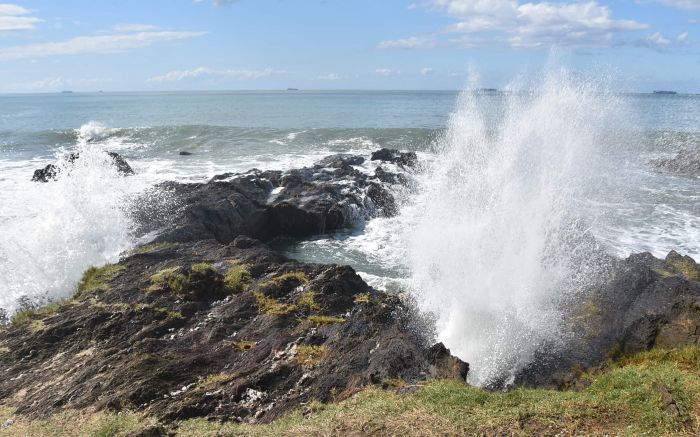 Ciclone Extratropical traz ventania e frio para a região (Foto: Arquivo DIARINHO)