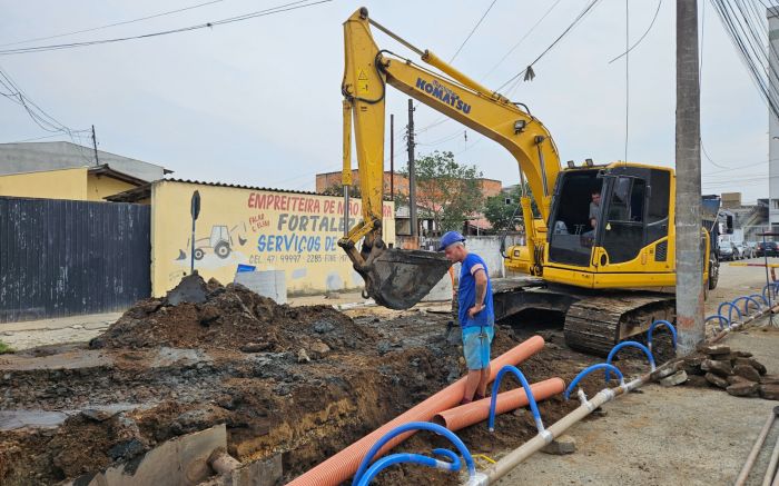 Contrato de R$ 24 milhões é para a expansão de 25 mil metros de rede nas ruas do São Viça (Foto: Divulgação)