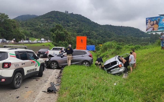 Homem foi preso após se envolver em acidente
(foto: divulgação)