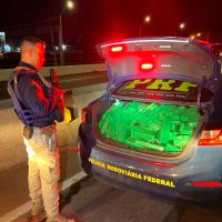 Motorista é preso com 100 kg de maconha