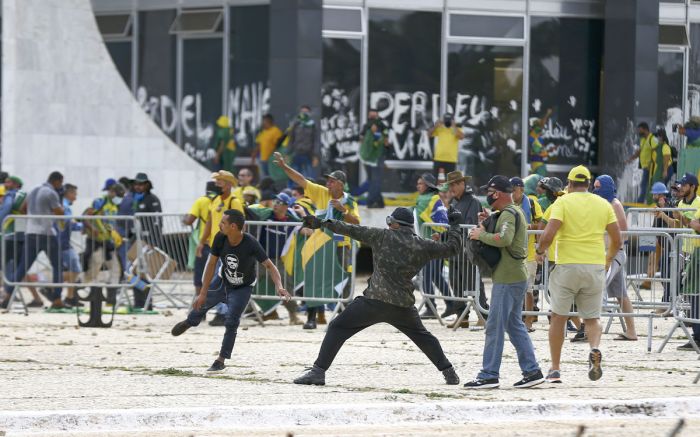 Somente o STF preserva, no dia a dia, a lembrança dos ataques ocorridos  no dia 8 de janeiro de 2023  (FOTO: Arquivo/Agência Brasil)