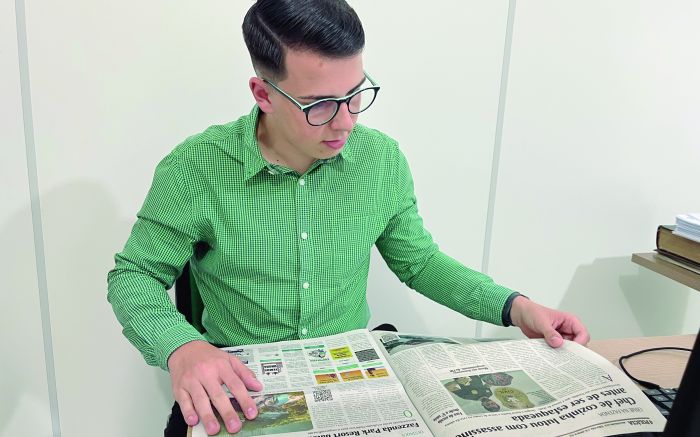 Público do impresso, do Portal diarinho.net e das redes sociais fazem do DIARINHO um sucesso de audiência há quase meio século (Foto: Ana Zigart)