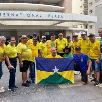 Comitiva de políticos catarinenses participa de ato de Bolsonaro em SP