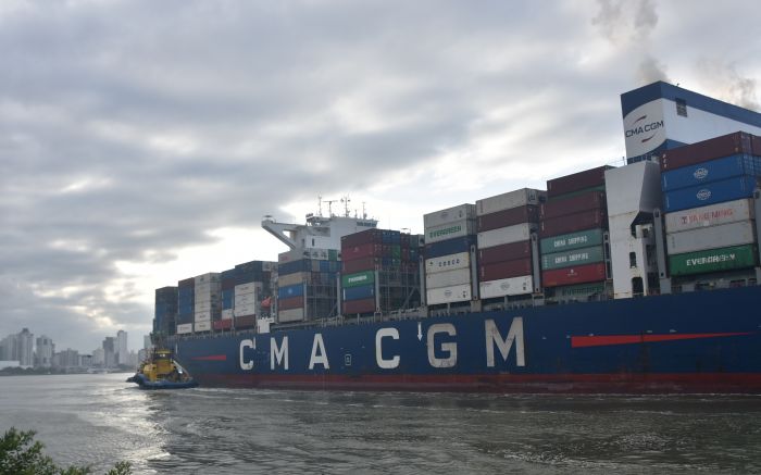 CMA CGM anunciou mudança na rota que liga EUA, Caribe e América Latina (Foto: Arquivo/João Batista)