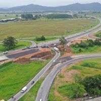 Obras do novo viaduto de Navegantes chegam finalmente à reta final