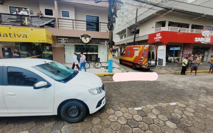 Homem foi atropelado sobre faixa de pedestres (Foto: Divulgação)