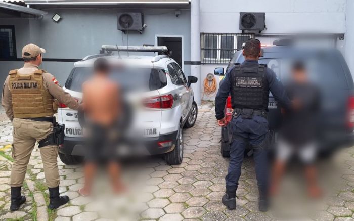 Dupla disse a PM que crime foi “encomendado” por traficantes
(Foto: GMBC)