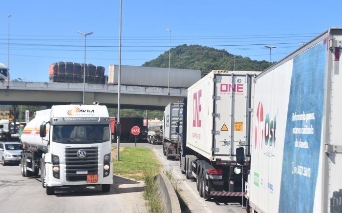 Projeto esperado desde 2018 projeta novo sistema viário e fim de atravanco na entrada da Itajaí (Foto: João Batista)