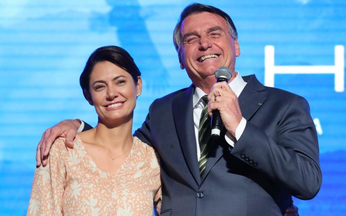 Bolsonaro e Michelle vêm ao litoral catarinense a lazer
(Foto: Isac Nóbrega-PR )