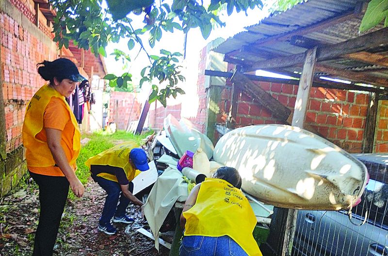 Força-tarefa da prefeitura recolheu 400 toneladas de lixo nesta semana em 300 ruas de Itajaí  (foto: divulgação)