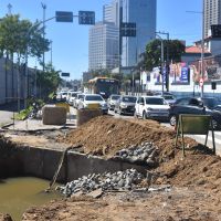 Início das obras da rua do Porto provoca o caos no trânsito do centro