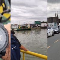 Vídeo: Passageiros denunciam balsa parada em horário de pico no ferry-boat