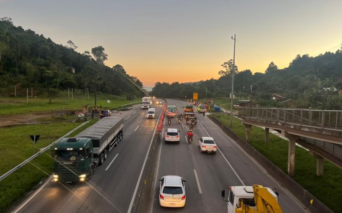 Pistas já estão liberadas para o tráfego (Foto: Divulgação Arteris)