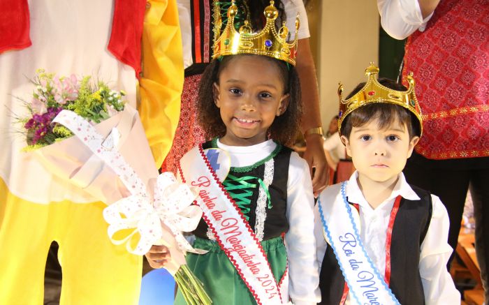 Creche do Dom Bosco elege realeza da Marejadinha 2024 (Foto: Divulgação/Prefeitura de Itajaí)