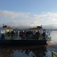 Balsinha da Barra do Rio é paralisada por causa da correnteza 