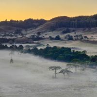 Geada chega à serra; temperatura foi de -2,8ºC