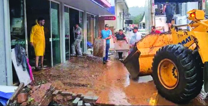 Temporais já afetaram 33 cidades 
(foto: divulgação)