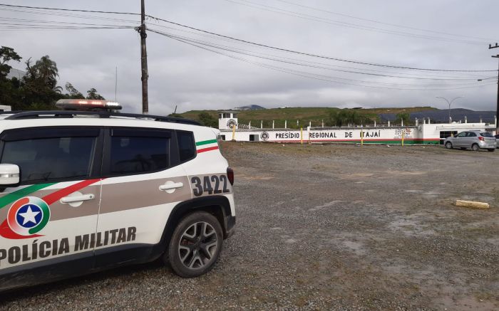 Homem estava foragido do presídio de Palhoça (Foto: Divulgação PMSC)