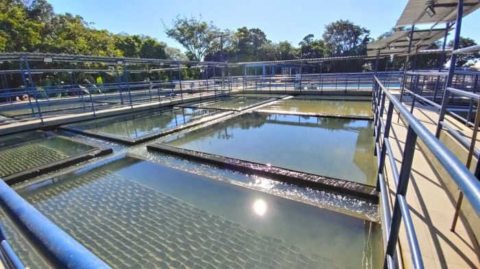 Nível de turbidez está quatro vezes acima do normal (Foto: Divulgação Semasa)